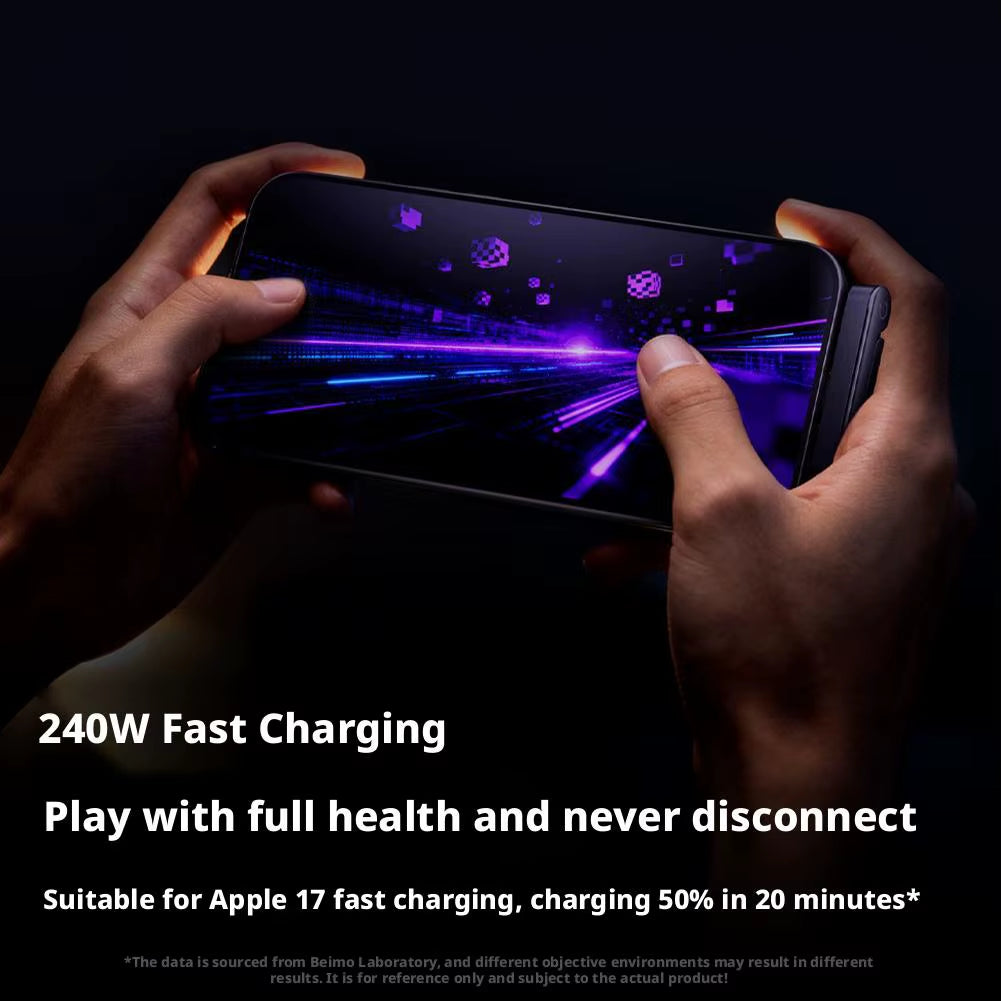 240W Fast Charging Cable with Adjustable Stand