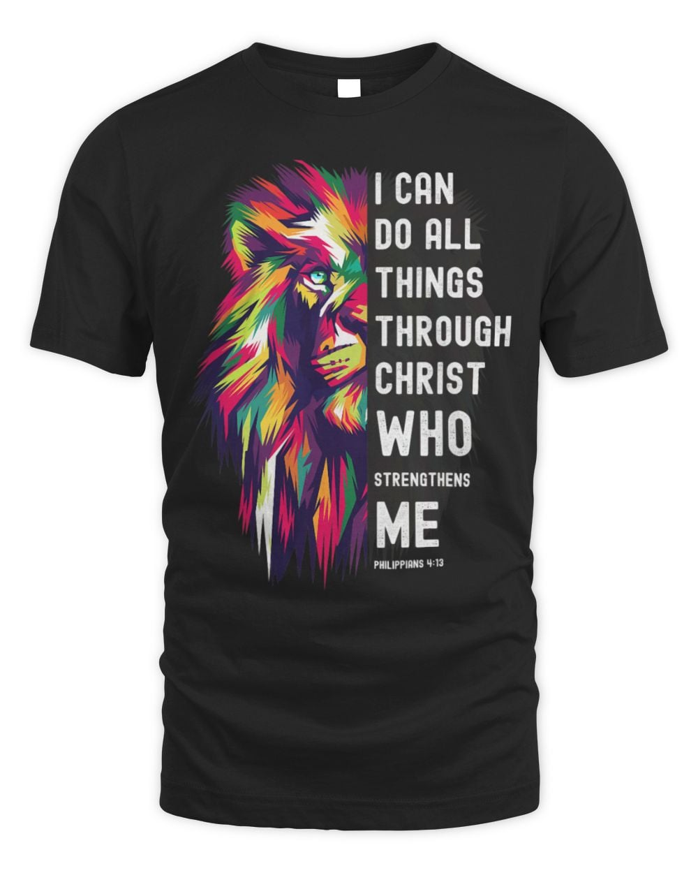 Christian I Can Do All Things Through Christ Lion Faith God