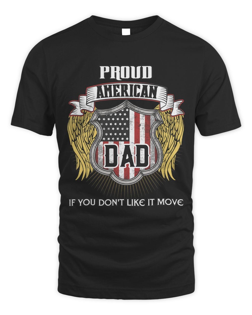 Mens Proud American Dad 2Fathers Day The Best Dad Patriotic
