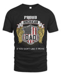 Mens Proud American Dad 2Fathers Day The Best Dad Patriotic