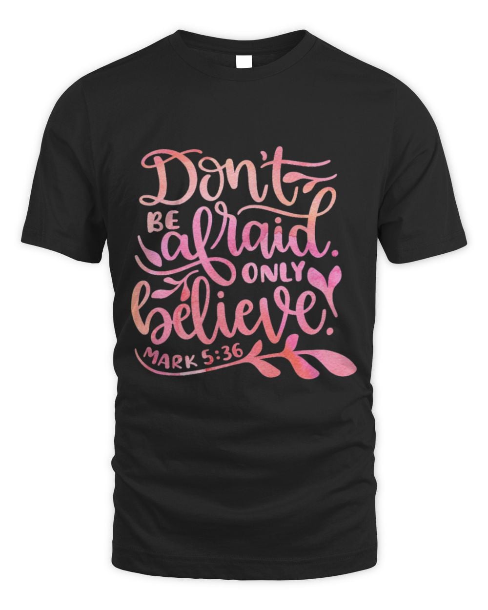 Christian Dont Be Afraid Believe Mark 536 Bible Verse
