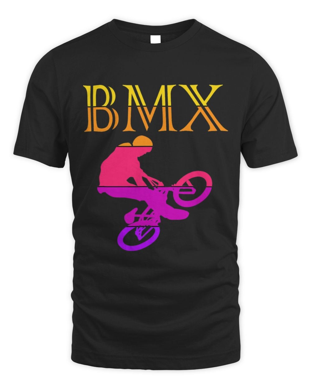 BMX Stunts Bike T-Shirt Bicycle Bike Funny Motocross T-Shirt             (13)
