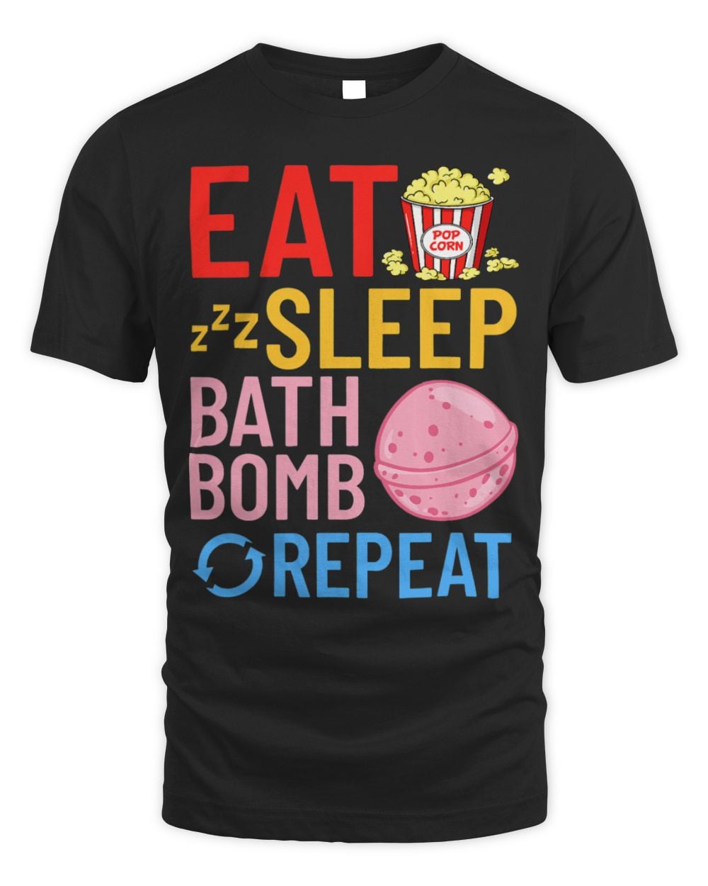Bath Bombs Making Bathing Bomb Bubble Lavender T-Shirt                            (28)